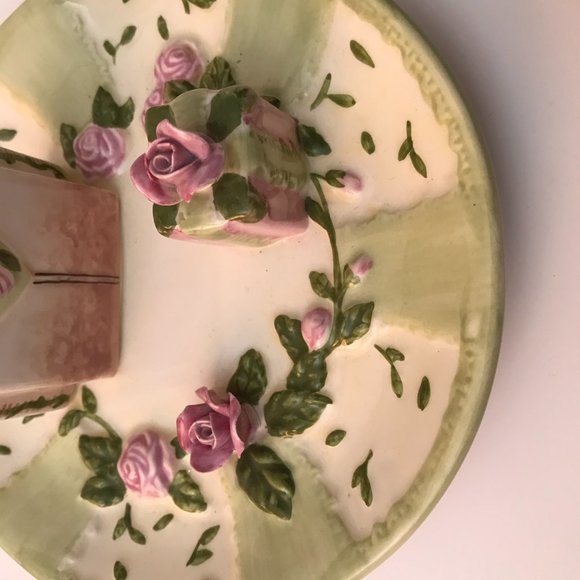 Lady Jayne Breakfast Tea Decorative Plate - Picture 5 of 7